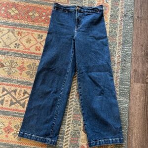 Madewell Dark Blue Flare Jeans